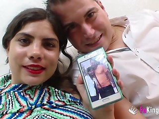 Heißes Cuckolding im spanischen Stil mit einer braunäugigen Dame aus Barcelona